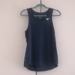 Nike Dri-fit Navy Blue Tank